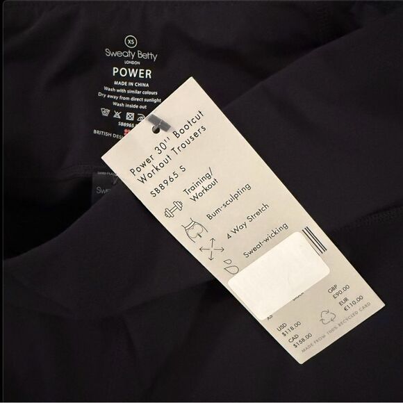 Sweaty Betty Power Bootcut Workout Pants New - Picture 3 of 5